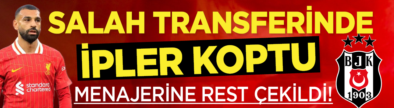 Salah transferinde ipler koptu: Menajerine rest çekildi!