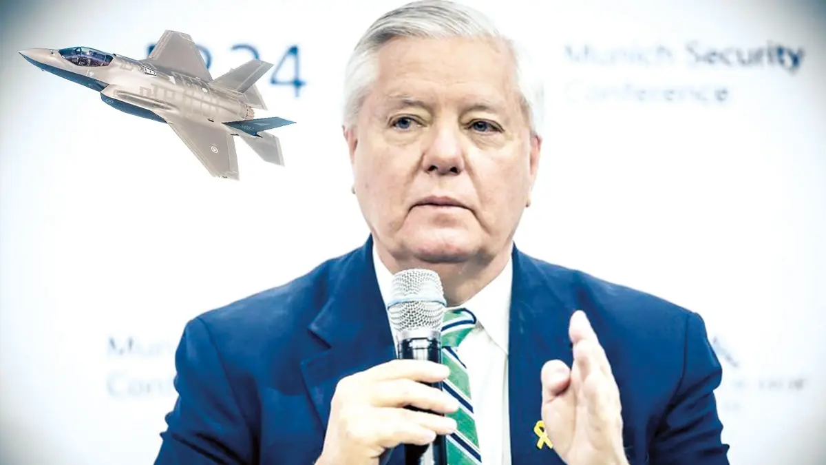 Türk düşmanı Graham’dan mecburi "U" dönüşü: Paramızla gasp ettikleri F-35'i lütuf gibi sunuyorlar!