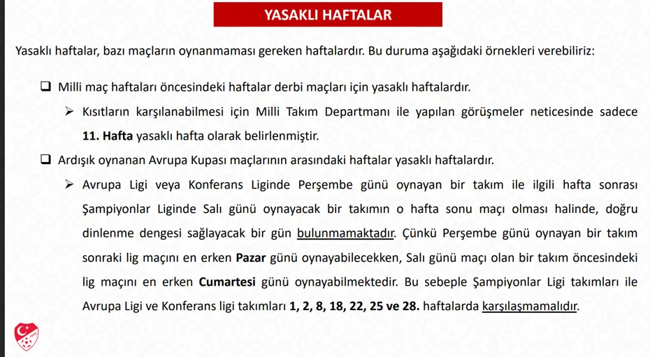 Süper Lig'de Derbi Haftaları Açıklandı! Fenerbahçe Galatasaray Maçı Ne Zaman (1)-1