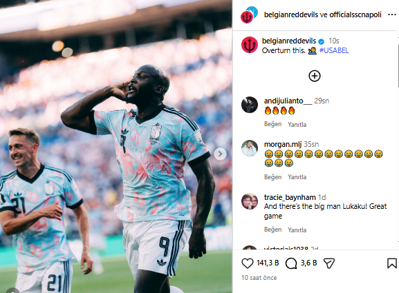 Trump Bunu Hak Etmişti Belçikalı Futbolcular Cevabı Sahada Verdi Danslı Gösteri Ile Dalga Geçti 7856785