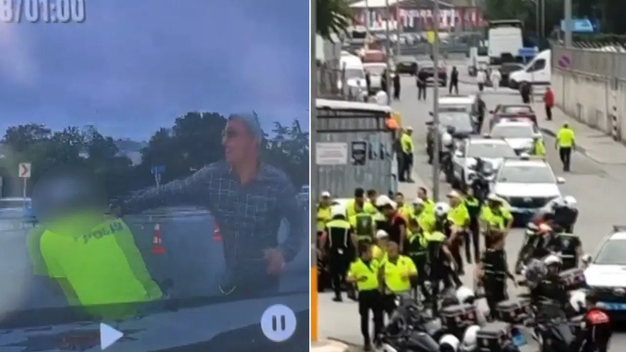 Fatih'te polise bıçaklı saldırı: Bacağından vuruldu