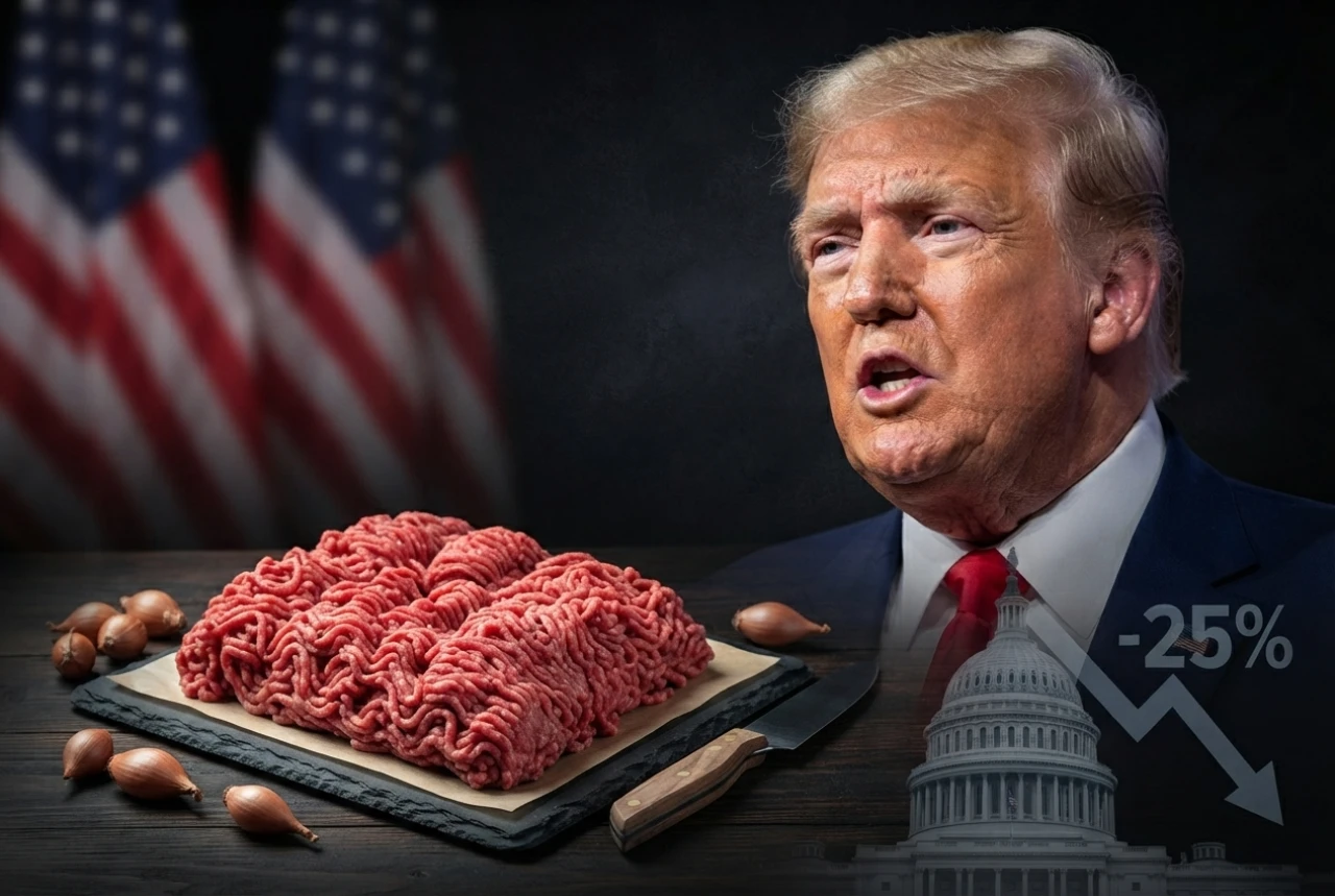 Abd'de Kıyma Krizi Trump'tan 'Gümrüksüz İthalat' Hamlesiy