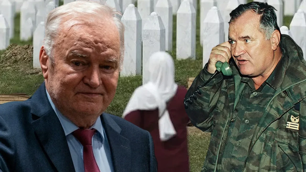Bosna'da Kan Donduran Skandal Sırp Milliyetçiler Bosna Kasabı Mladiç Için 'Saygı' Yürüyüşü Düzenlediler!Vvv