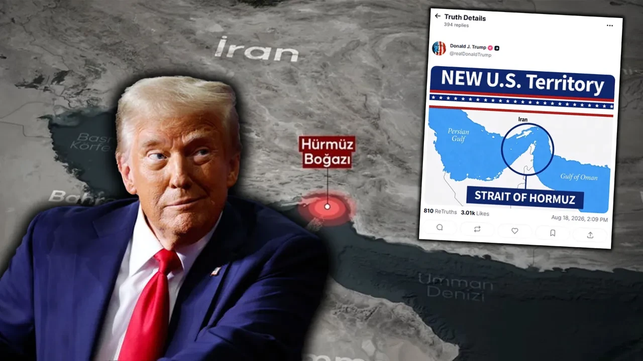 Emperyalist Abd Haddini Aştı Trump’tan Küstah Hürmüz Boğazı Paylaşımı!G