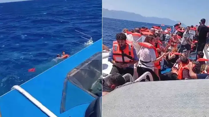 Girne'deki Gemi Faciasında Kaptanın Ifadesi Ortaya Çıktı Ön Tarafı Kopunca.. (1)