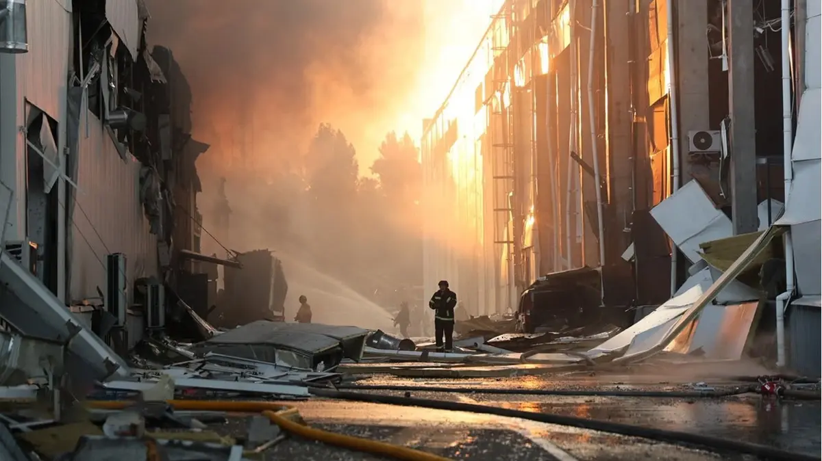 Kiev'de Kanlı Gece! Rus Füzeleri Sivilleri Uykusunda Vurdu 9 Ölü, 28 Yaralı!E