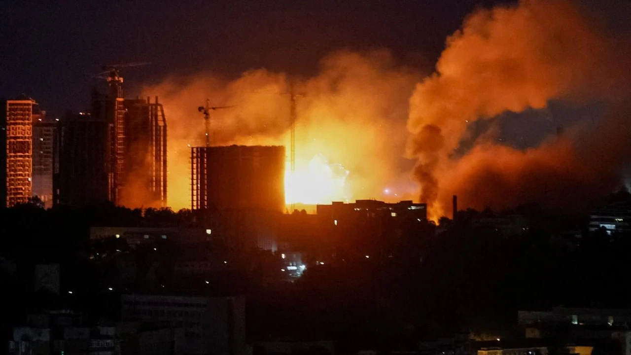 Kiev'de Kanlı Gece! Rus Füzeleri Sivilleri Uykusunda Vurdu 9 Ölü, 28 Yaralı!V