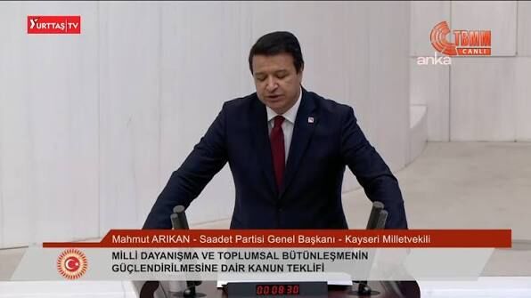M. Arıkan Tbmm Çerçeve Yasa Kon.