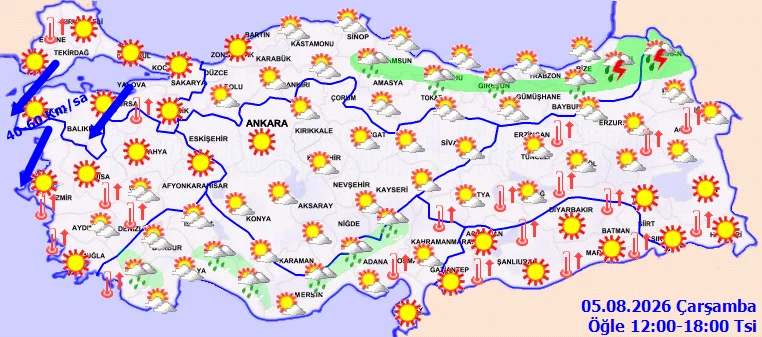 Meteoroloji Den Saganak Uyarisi-12