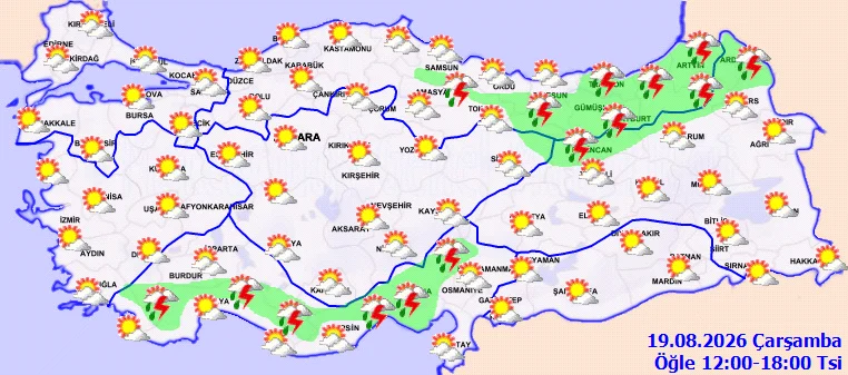 Meteoroloji Den Saganak Uyarisi-14