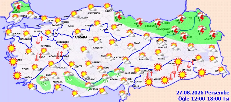 Meteoroloji Den Saganak Uyarisi-15