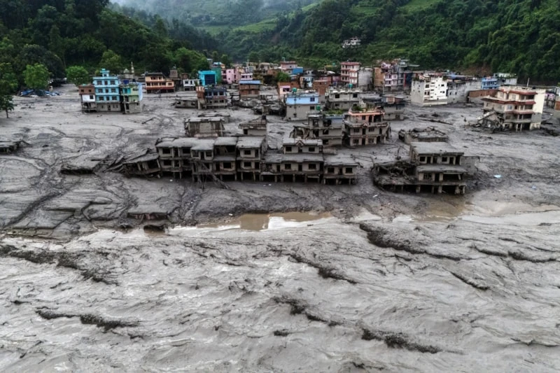 Nepal’de Sel Felaketi Can Kaybı 734’E Çıktı, 2 Bin 498 Kişi Kayıp (3)