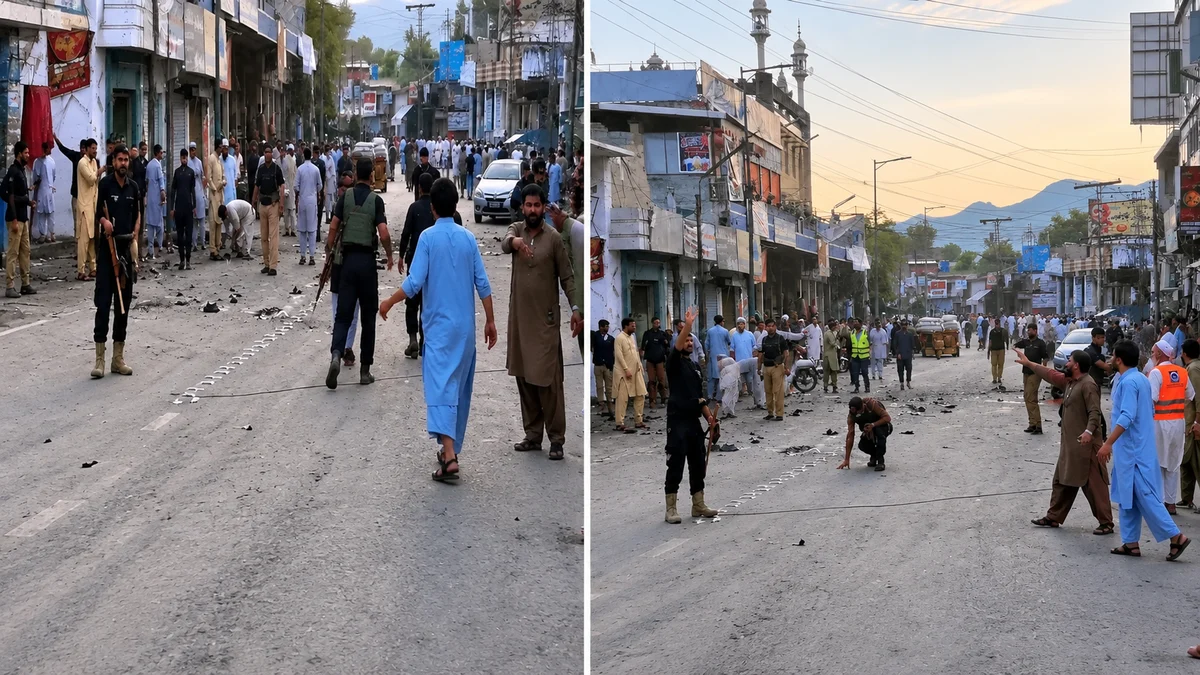 Pakistan'ı Sarsan Hain Saldırı! Karakol Önünde Kanlı Patlama 14 Ölü, 24 Yaralı!T