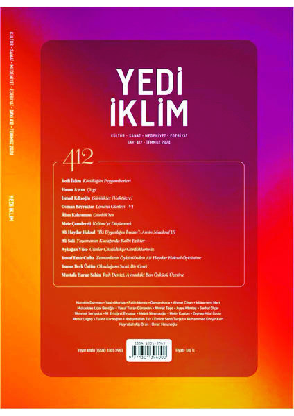 Yedi Iklim Dergisi