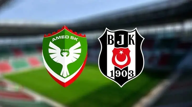 Amed SK-Beşiktaş maçı ne zaman, saat kaçta ve hangi kanalda? Sahaya çıkacak muhtemel 11'ler