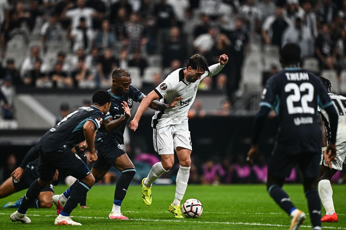 Avrupa Ligi | Beşiktaş - Marsilya'yı evinde sahadan sildi