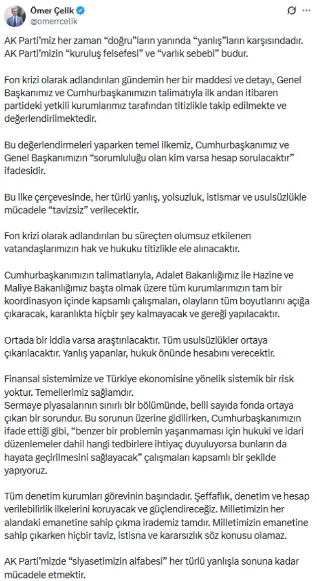Ak Parti'den Fatma Betül Sayan Kaya'nın Istifası Sonrası Ilk Açıklama (1)-1