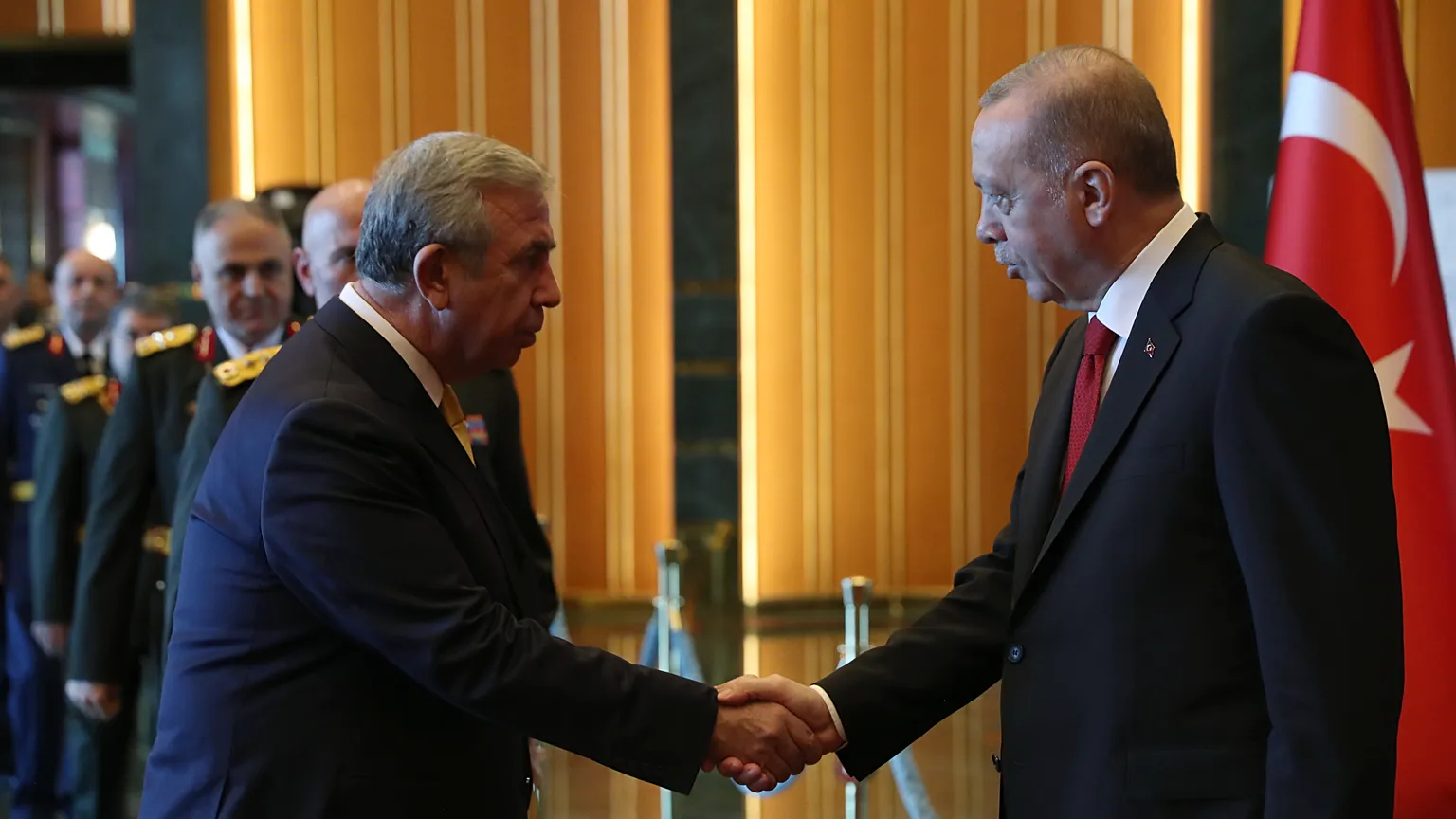 Ankara’da Sürpriz Buluşma Cumhurbaşkanı Erdoğan, Mansur Yavaş Ile Görüştü!E