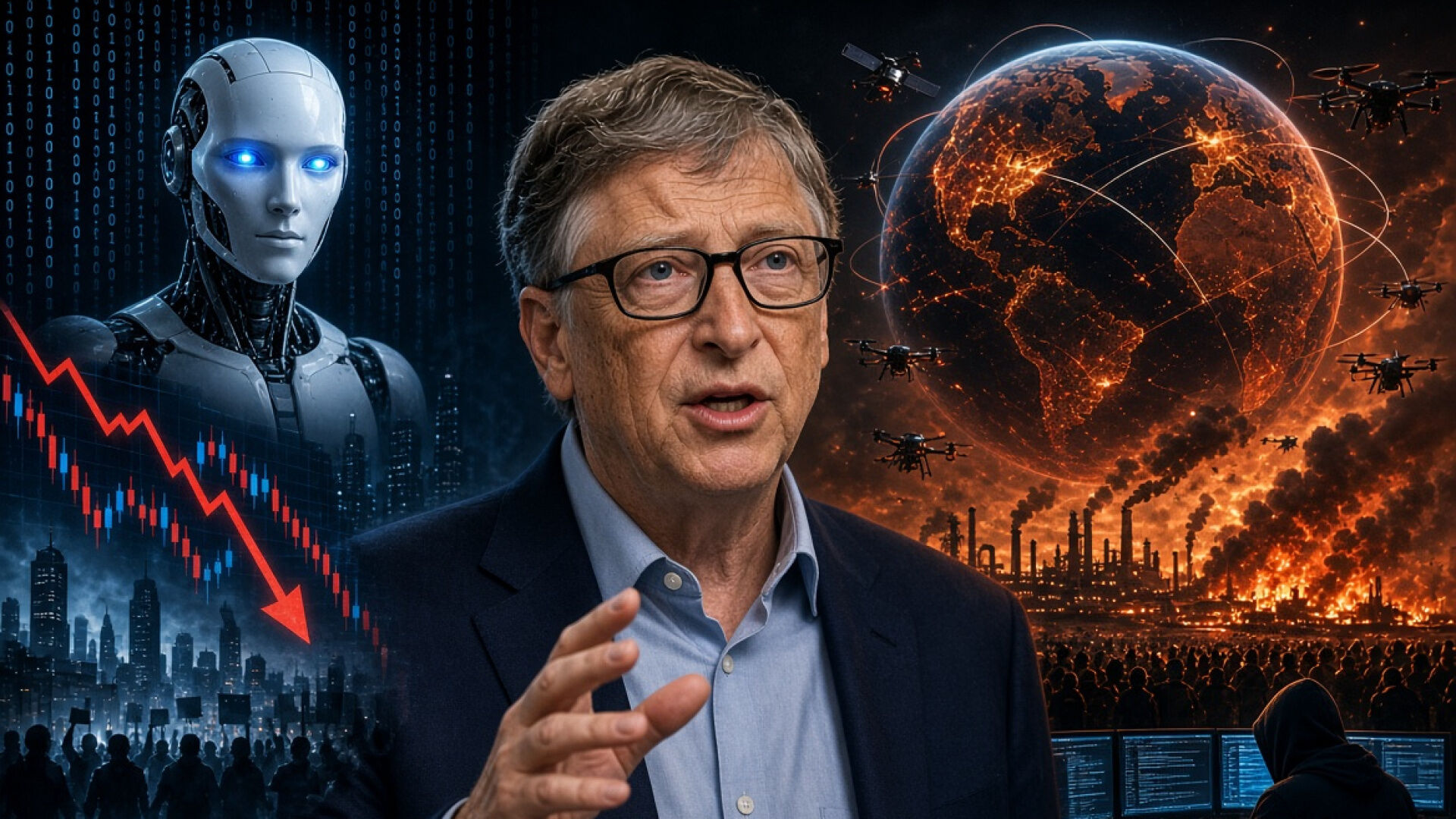 Bill Gates'ten hükümetlere acil "Yapay Zekâ" çağrısı: "Milyarlarca insan ölebilir, kontrolden çıkmadan durdurun!"