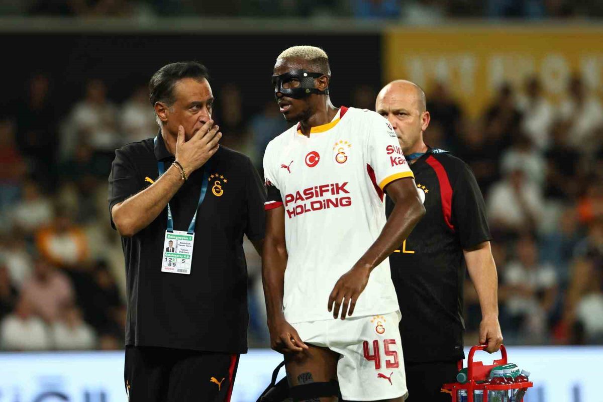 Osimhen kaç hafta yok? Galatasaray'dan kötü haber