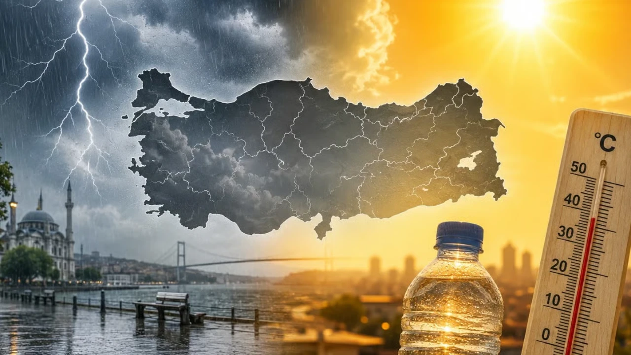 Hangi İllerde Sağanak Yağış Bekleniyor Meteoroloji Güncel Hava Durumu Haritasını Paylaştı!W