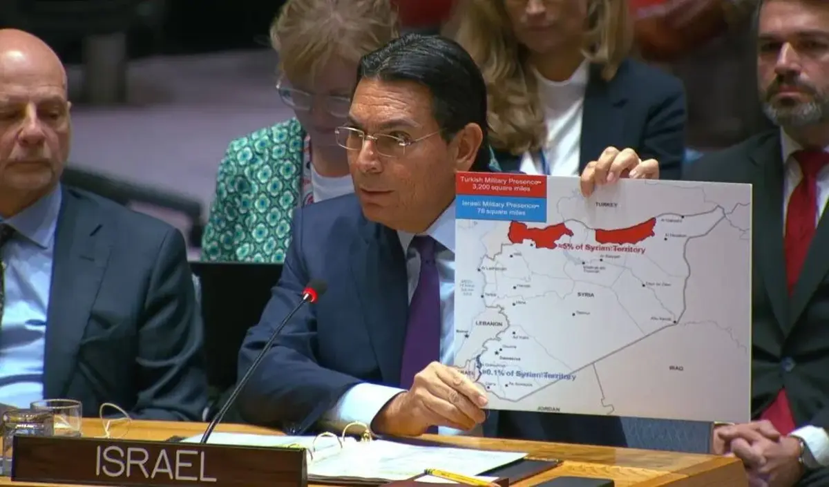 İşgalci İsrail'den Bm’de Küstah 'Türkiye' Çıkışı Hadsiz Haritayla Gelip Mesnetsiz Iddialarda Bulundu!-3