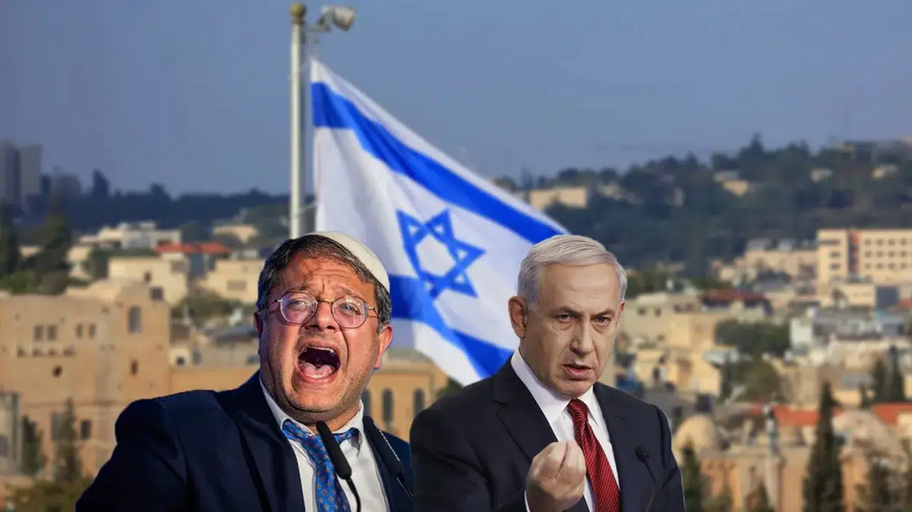 İsrail'de Katiller Birbirine Düştü Gazze Kasabı Netanyahu Ile Faşist Ortakları Birbirine Girdi!V