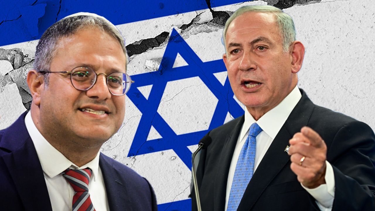 İsrail'de Katiller Birbirine Düştü Netanyahu Ve Ben Gvir Kılıçları Çekti!-1