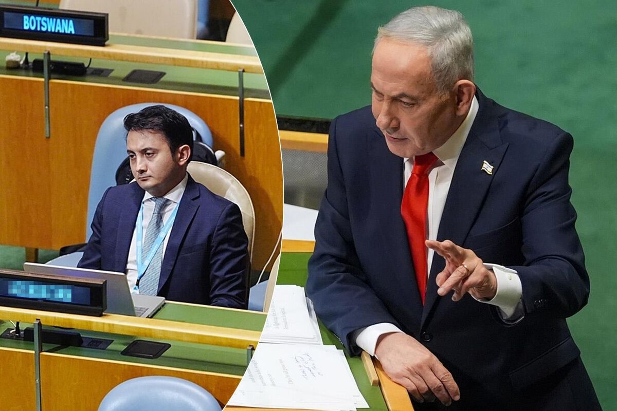 Tüm dünya salonu terk etti, onlar koltuğa çakıldı kaldı! Netanyahu konuşurken terk etmeyen o iki ülke: Azerbaycan ve BAE