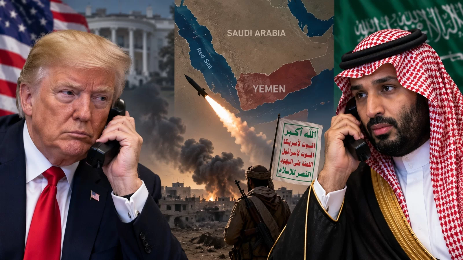 Kızıldeniz’de büyük çatlak: Riyad yalvardı, Trump son anda bombalamaktan vazgeçti!