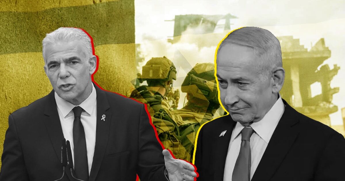 Lapid’in Evinde Gizli Zirve! Siyonist Liderler Netanyahu’ya Karşı Birleşti Hedefimiz Siyonist Hükümet Kurmak!A