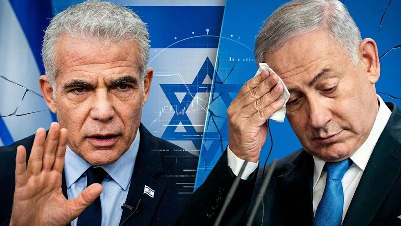 Lapid’in evinde gizli zirve! Siyonist liderler Netanyahu’ya karşı birleşti: "Hedefimiz Siyonist hükümet kurmak!"