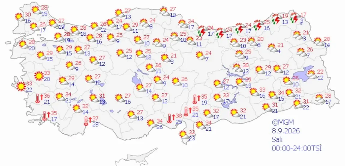 Meteoroloji’den Son Dakika Uyarısı Sıcaklıklar Ne Zaman Düşecek 5 Günlük Hava Durumu Tahminiq