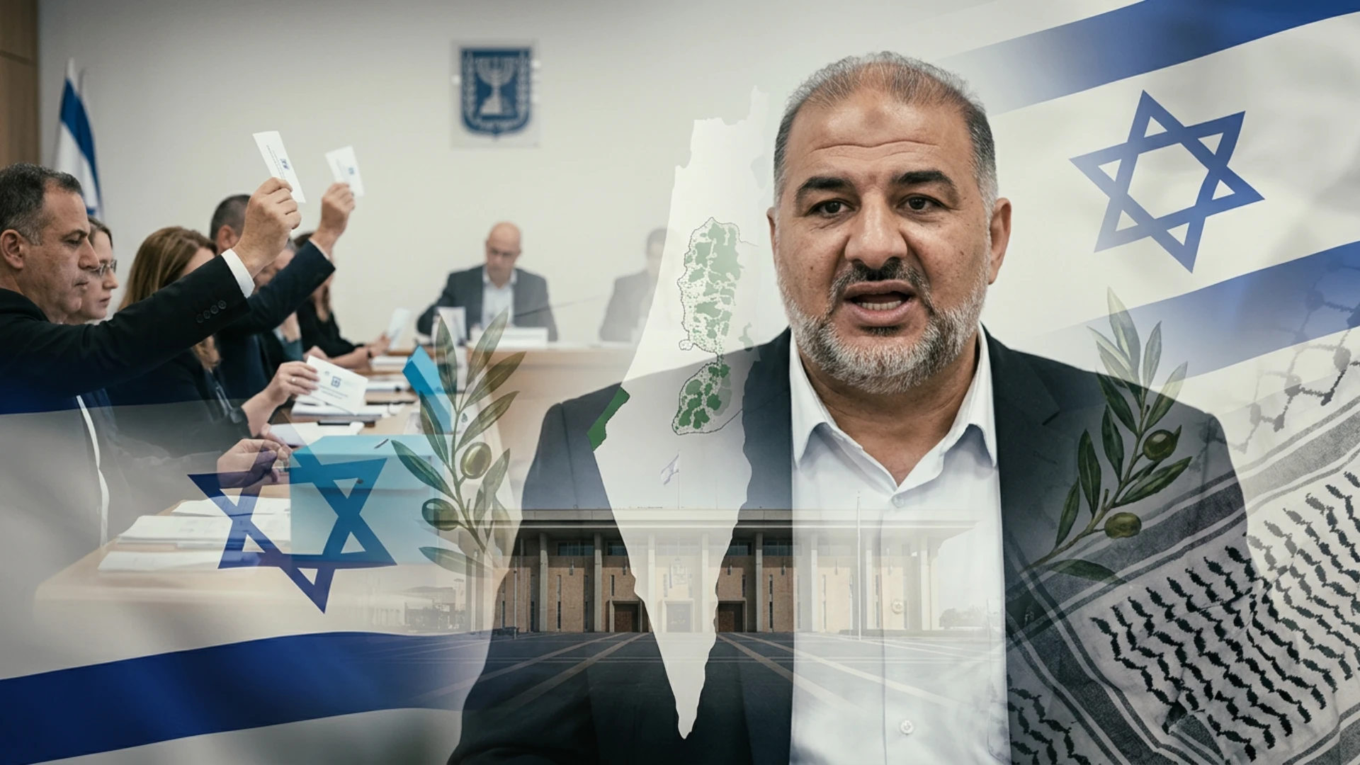 Siyonist Rejimden Arap Partilerine Siyasi Soykırım Meclis Kapıları Filistinlilere Tamamen Kapatıldı!