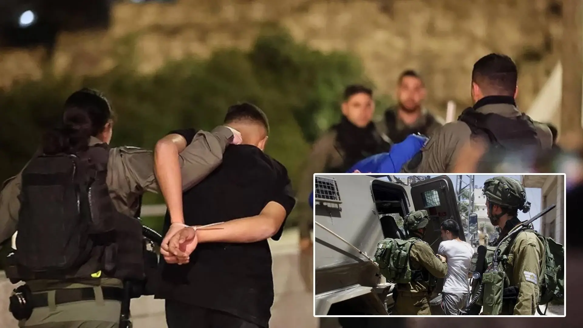 Siyonist Rejimden 'Yom Kippur' Zulmü Kudüs Ve Batı Şeria'da Onlarca Filistinli Esir Alındı!A
