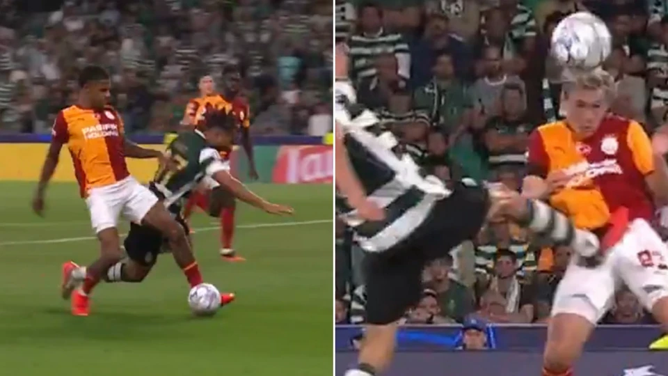 Sporting Lizbon - Galatasaray maçının tartışmalı pozisyonları: Penaltı ve kırmızı kart pozisyonuna eski hakemler ne dedi?