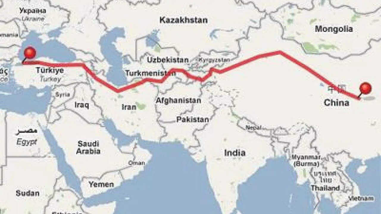 Tarihi “İpek Yolu” Güzergâhı