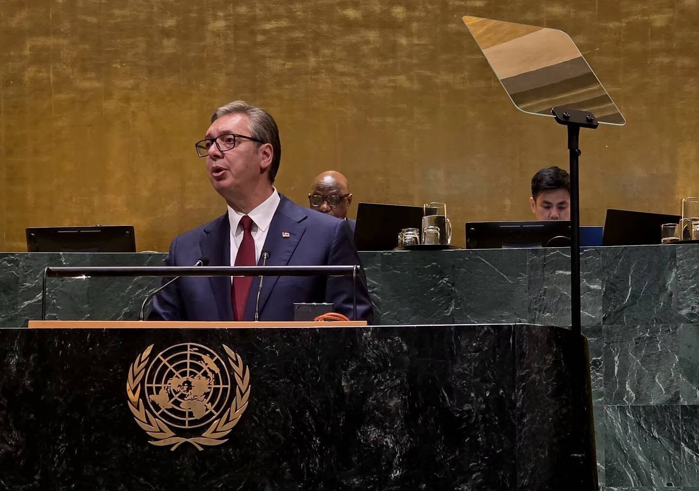 Vucic'ten Bm Kürsüsünde 'Yeni Dünya Düzeni' Çıkışı Bildiğimiz Küresel Sistem Çöktü!