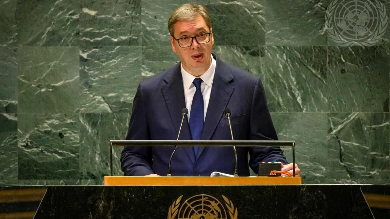 Vucic'ten Bm Kürsüsünde 'Yeni Dünya Düzeni' Çıkışı Bildiğimiz Küresel Sistem Çöktü!V
