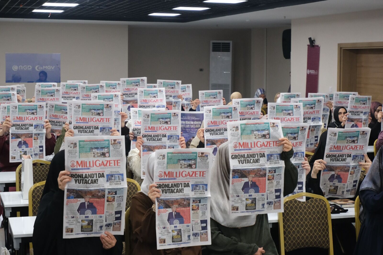 AGD Kadın Kolları’ndan Millî Gazete’ye gönül bağı: “Hakikatin sesi, davanın nefesi, istikametin pusulası”