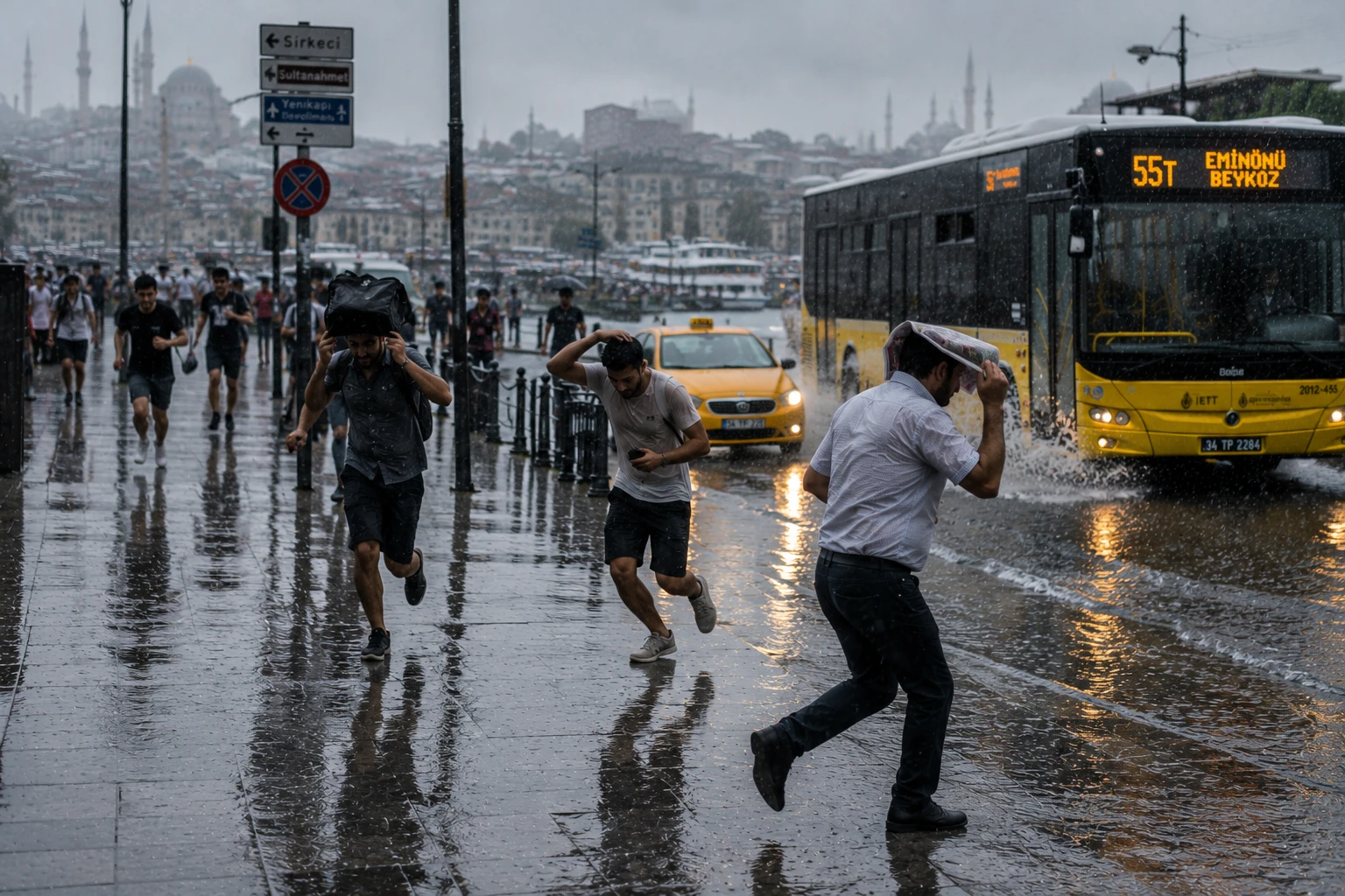 4D19F01E Istanbullular Dikkat Hava Bir Anda Degisecek Saganak Ve Firtina Bu Bolgeleri Vuracak