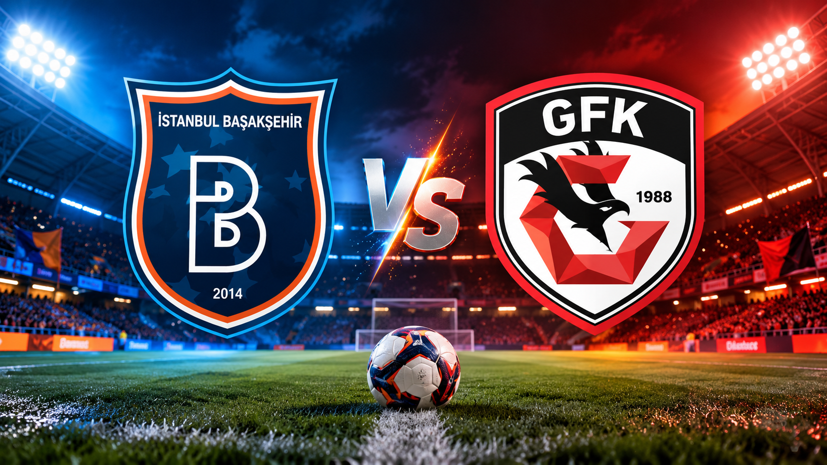 Başakşehir-Gaziantep FK maçı saat kaçta? Hangi kanalda? Canlı nereden izlenir?