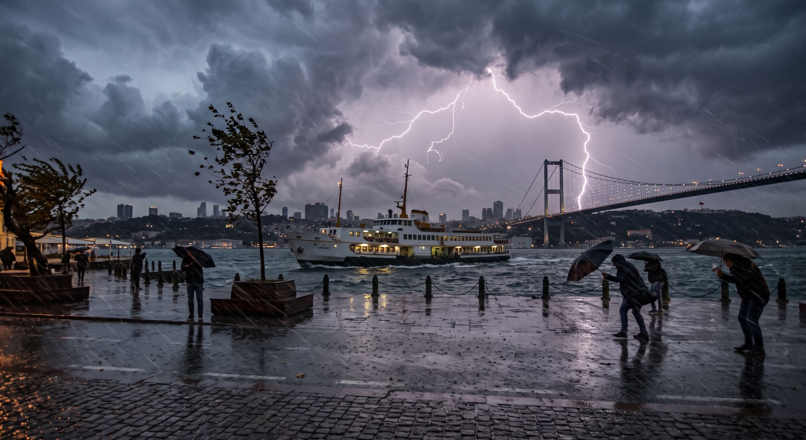 AKOM, İstanbul için gün ve saat verdi: Fırtına saatte 70 km’ye çıkacak