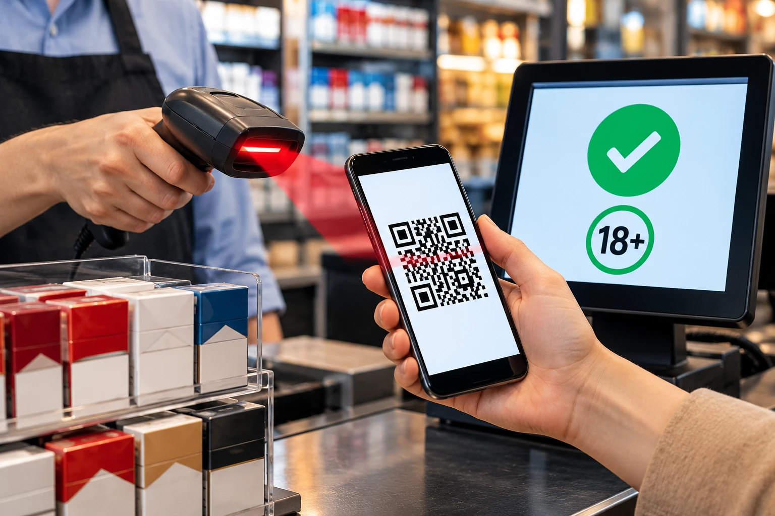 B31Deeb0 Sigara Satisinda Qr Kodlu Yas Kontrolu Geliyor