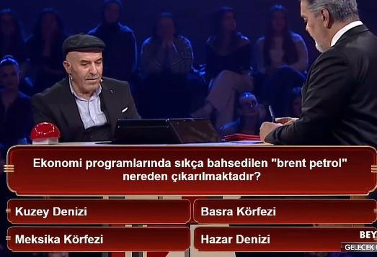 Brent petrol nereden çıkarılır? Hangi denizde bulunur? Hangi ülkeye aittir? Beyaz'la Joker cevabı nedir?