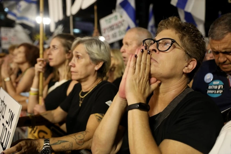 Dün Cia İsrail Içten Çökebilir Demişti! İsrail Bugün Netanyahu Için Ayaklandı (3)