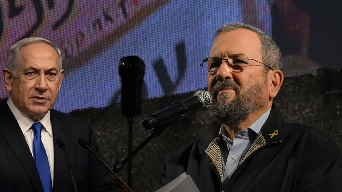 Ehud Barak'tan Netanyahu Çıkışı İktidarda Kalmak Için Ülkeyi Savaşa Sürükleyecek!R