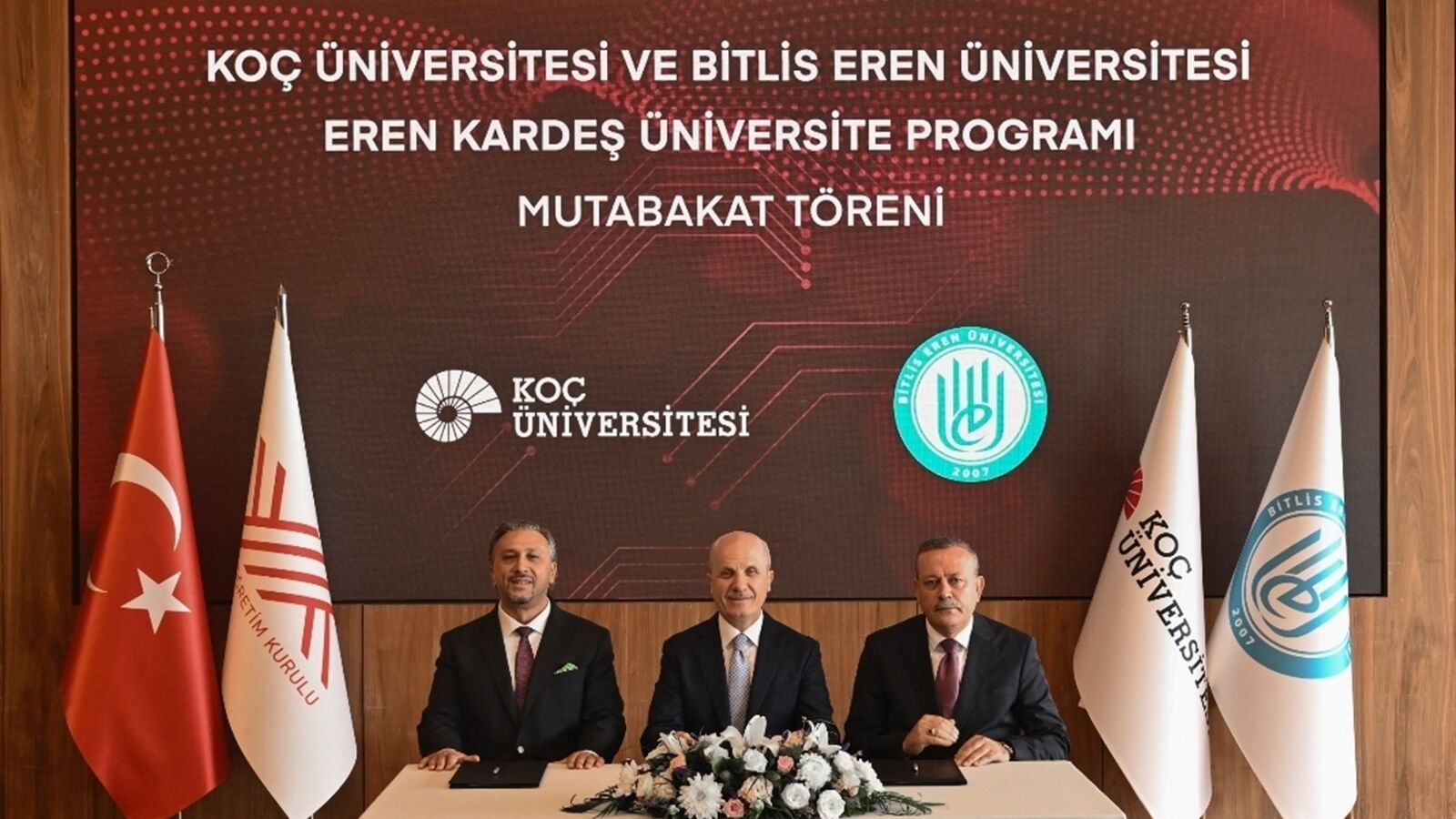 Koç Üniversitesi Ile Bitlis Eren Üniversitesi Kardeş Oldu (3)