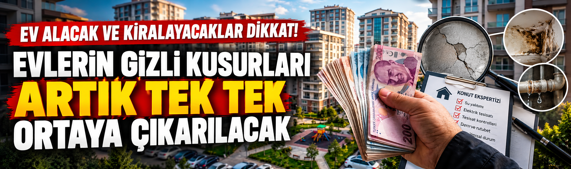 Ev alacak ve kiralayacaklar dikkat! Evlerin gizli kusurları artık tek tek ortaya çıkarılacak