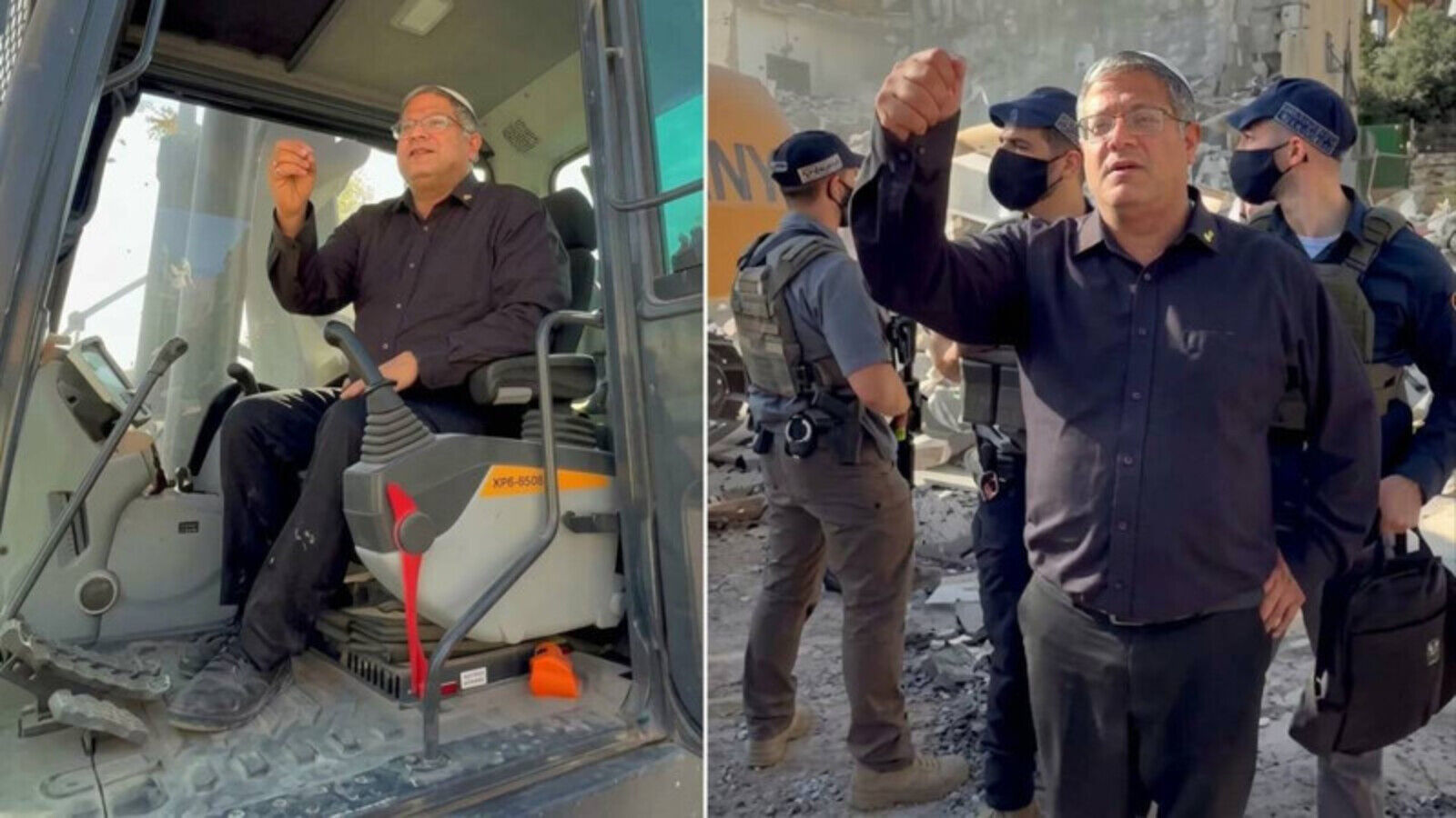 Küstahlığın Resmi İşgal Güçleri Yıktı, Ben Gvir Işler Böyle Yürür Diyerek Alay Etti!V
